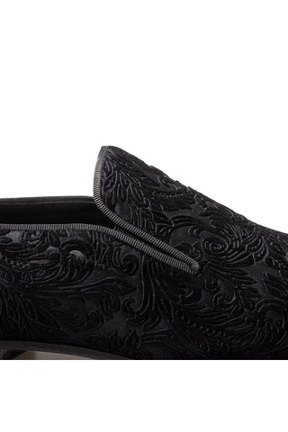 Mezlan 21578 Travolta Laser Velvet Formal Loafer (MZ3790)-AmbrogioShoes