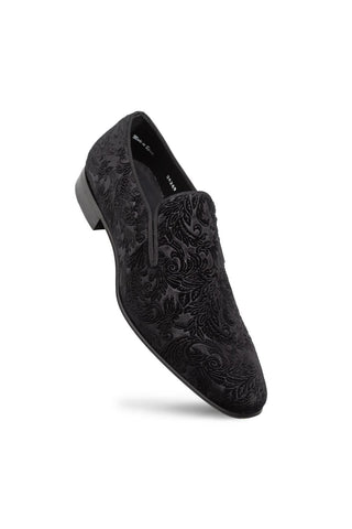Mezlan 21578 Travolta Laser Velvet Loafer