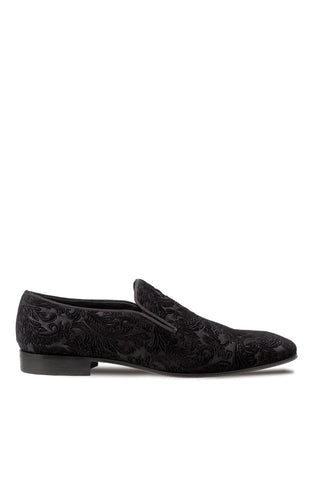 Mezlan 21578 Travolta Laser Velvet Loafer