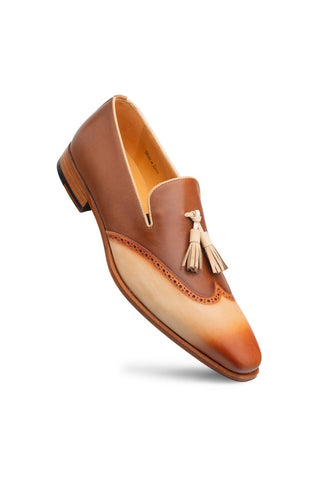 Mezlan 21589 Jucar Calf-Skin Leather Tassels Loafer (MZ3836)-AmbrogioShoes