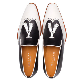 Mezlan 21589 Jucar Men's Shoes Calf-Skin Leather Tassels Loafer (MZ3836)-AmbrogioShoes