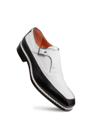 Mezlan 21590 Cadena Calf-Skin Leather Single Monk-Strap (MZ3793)-AmbrogioShoes