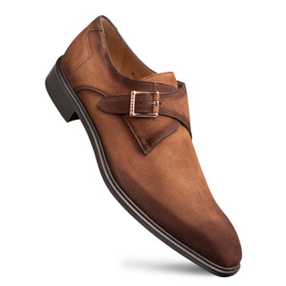 Mezlan 21722 Albini Men’s Shoes Suede Single Monk Strap (MZ3915)-AmbrogioShoes