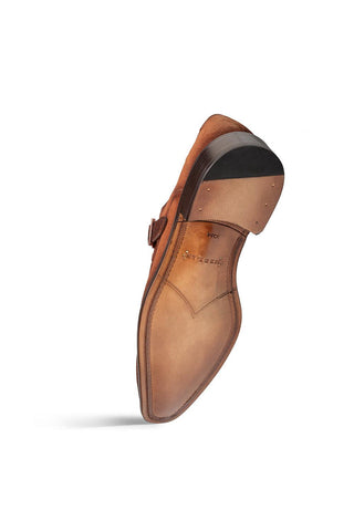 Mezlan 21722 Albini Men’s Shoes Suede Single Monk Strap (MZ3915)-AmbrogioShoes