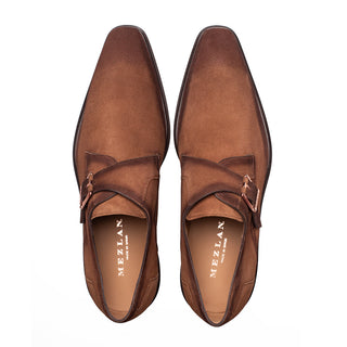 Mezlan 21722 Albini Men’s Shoes Suede Single Monk Strap (MZ3915)-AmbrogioShoes