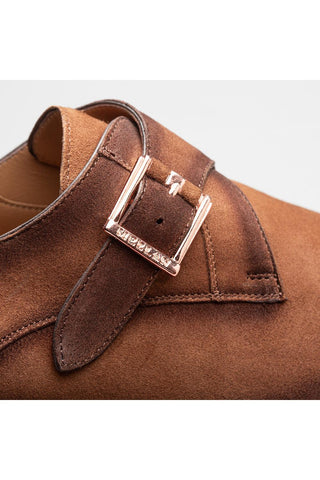 Mezlan 21722 Albini Suede Single Monk Strap