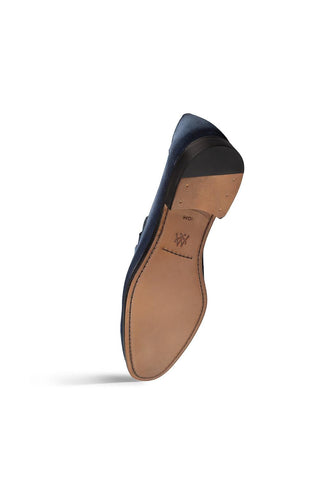 Mezlan 21735 Bracco Men’s Shoes Suede Horsebit Slip-On Loafer (MZ3911)-AmbrogioShoes