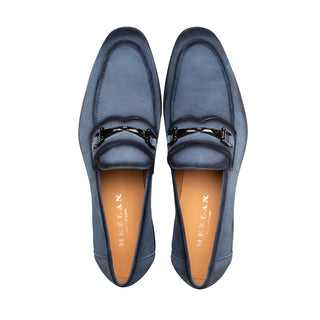 Mezlan 21735 Bracco Men’s Shoes Suede Horsebit Slip-On Loafer (MZ3911)-AmbrogioShoes