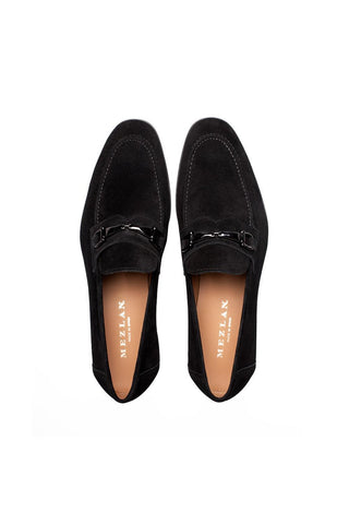 21735 Bracco Suede Horsebit Slip-On Loafer (MZ3911)-Dellamoda