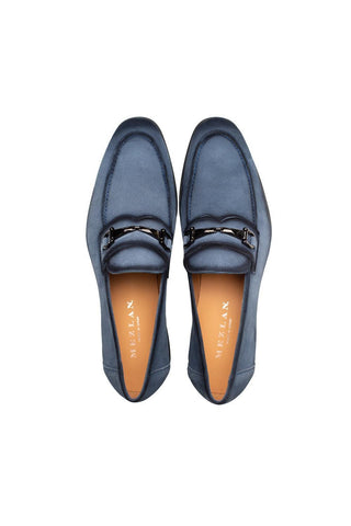 21735 Bracco Suede Horsebit Slip-On Loafer (MZ3911)-Dellamoda
