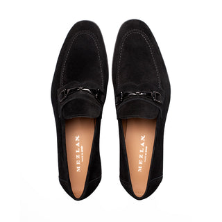 Mezlan 21735 Bracco Men’s Shoes Suede Leather Horsebit Slip-On Loafer (MZ3911)-AmbrogioShoes