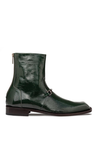 Mezlan 21739 Buscemi Hi-Shine Leather Horse-Bit Boot-AmbrogioShoes