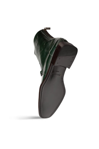 Mezlan 21739 Buscemi Hi-Shine Leather Horse-Bit Boot-AmbrogioShoes