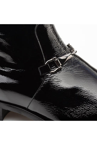 Mezlan 21739 Buscemi Hi-Shine Leather Horse-Bit Boot-AmbrogioShoes