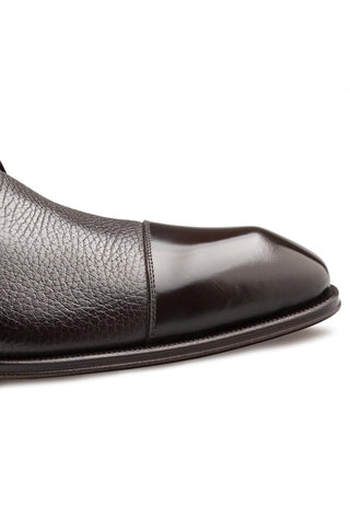 Mezlan 21744 Capello Men’s Shoes Hi-Shine / Textured Calf-Skin Leather Derby (MZ3917)-AmbrogioShoes