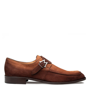 Mezlan 21745 Diesel Suede Single Monk-Strap-AmbrogioShoes