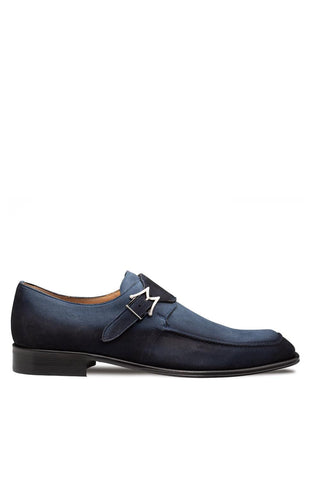 Mezlan 21745 Diesel Suede Single Monk-Strap-AmbrogioShoes
