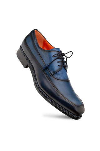 Mezlan 21746 Bowery Leather & Deer Derby-AmbrogioShoes