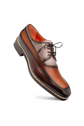 21746 Bowery Leather & Deer Derby-Dellamoda