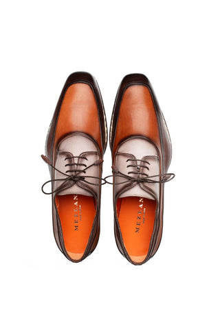21746 Bowery Leather & Deer Derby-Dellamoda