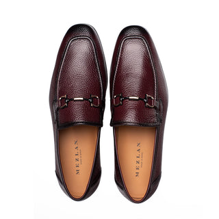 Mezlan 21749 Marinelli Men’s Shoes Deer Skin Slip-On horsebit Loafer (MZ3916)-AmbrogioShoes