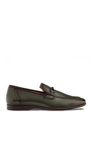 21749 Marinelli Deer Skin Slip-On horsebit Loafer (MZ3916)-Dellamoda