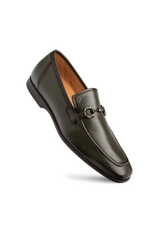 21749 Marinelli Deer Skin Slip-On horsebit Loafer (MZ3916)-Dellamoda