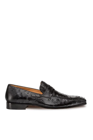 Mezlan 4561-S Lisbon Ostrich Skin Loafer-AmbrogioShoes