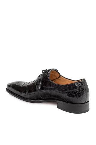 Mezlan 4574-J Moscow Alligator Plain Toe Derby-AmbrogioShoes
