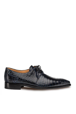 Mezlan 4574-J Moscow Alligator Plain Toe Derby-AmbrogioShoes