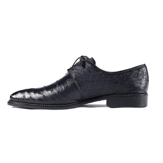 Mezlan 4732-S Tillson Exotic Ostrich Derby (MZ3302)-AmbrogioShoes
