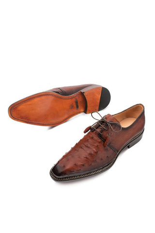 Mezlan 4732-S Tillson Ostrich Derby (MZ3302)-AmbrogioShoes