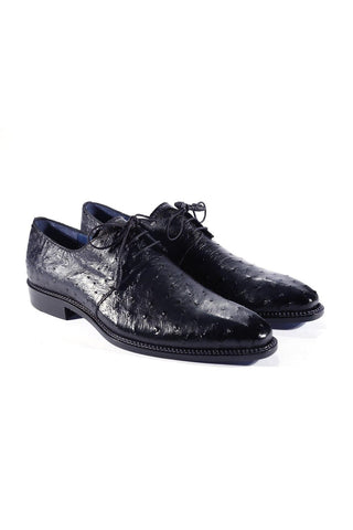 Mezlan 4732-S Tillson Exotic Ostrich Derby (MZ3302)-AmbrogioShoes