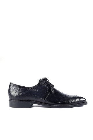 Mezlan 4732-S Tillson Exotic Ostrich Derby (MZ3302)-AmbrogioShoes