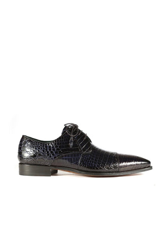 Mezlan 4818-J Alligator Cap-Toe Derby (MZ3368)-AmbrogioShoes