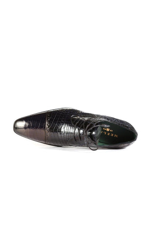 Mezlan 4818-J Alligator Cap-Toe Derby (MZ3368)-AmbrogioShoes