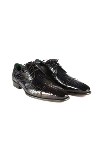 Mezlan 4818-J Alligator Cap-Toe Derby (MZ3368)-AmbrogioShoes