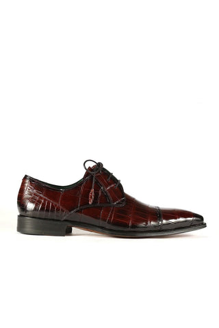 Mezlan 4818-J Alligator Cap-Toe Derby (MZ3368)-AmbrogioShoes