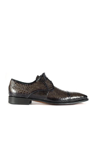 Mezlan 4818-J Exotic Alligator Skin Cap-Toe Derby (MZ3368)-AmbrogioShoes