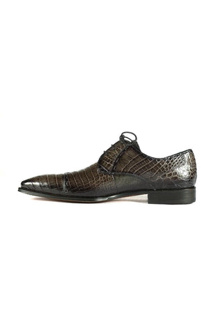 Mezlan 4818-J Exotic Alligator Skin Cap-Toe Derby (MZ3368)-AmbrogioShoes
