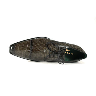 Mezlan 4818-J Exotic Alligator Skin Cap-Toe Derby (MZ3368)-AmbrogioShoes