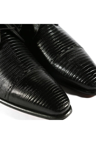 Mezlan 4818-L Exotic Lizard Derby Cap-Toe (MZ3367)-AmbrogioShoes