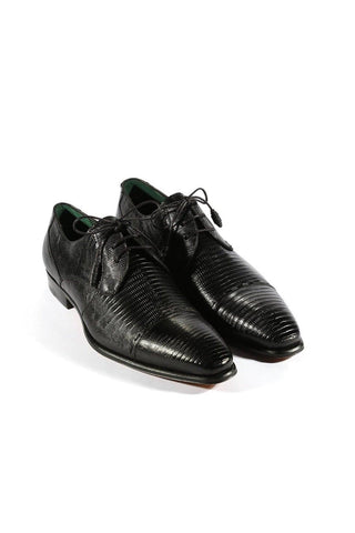 Mezlan 4818-L Exotic Lizard Derby Cap-Toe (MZ3367)-AmbrogioShoes
