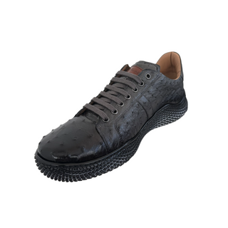 Mezlan 4970-S Exotic Ostrich-Skin Sneakers (MZ3672)-AmbrogioShoes