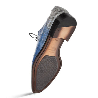 Mezlan 50115-F Pueblo Men's Shoes Exotic Crocodile Oxford (MZ3792)-AmbrogioShoes