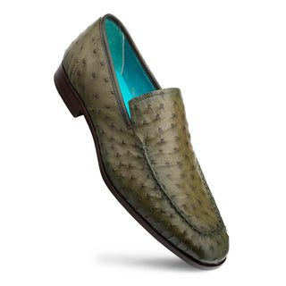 Mezlan 50120-S Menor Exotic Ostrich Slip-On Loafer (MZ3895)-AmbrogioShoes