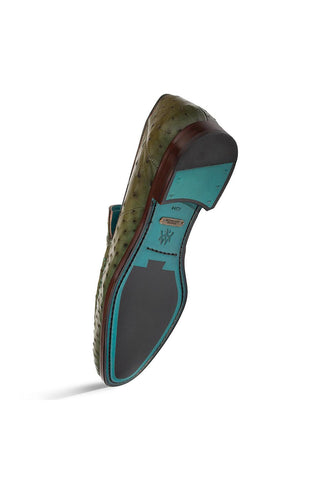 Mezlan 50120-S Menor Exotic Ostrich Slip-On Loafer (MZ3895)-AmbrogioShoes