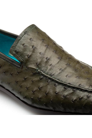 Mezlan 50120-S Menor Exotic Ostrich Slip-On Loafer (MZ3895)-AmbrogioShoes