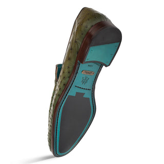 Mezlan 50120-S Menor Men's Shoes Exotic Ostrich Slip-On Loafer (MZ3895)-AmbrogioShoes