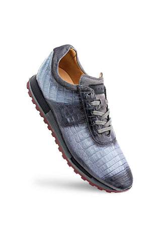 Mezlan 50187-F Barrow Crocodile Sneaker